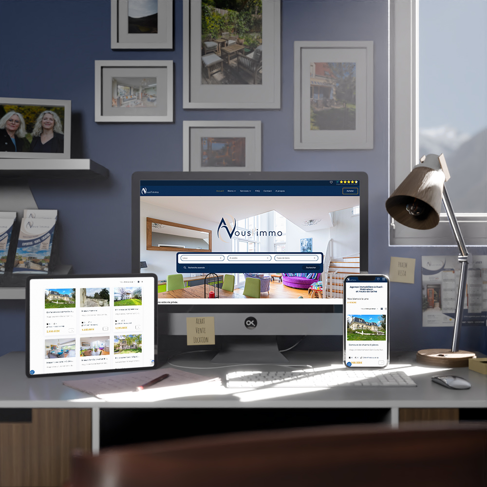 Avousl'immo - Création de site<br>
