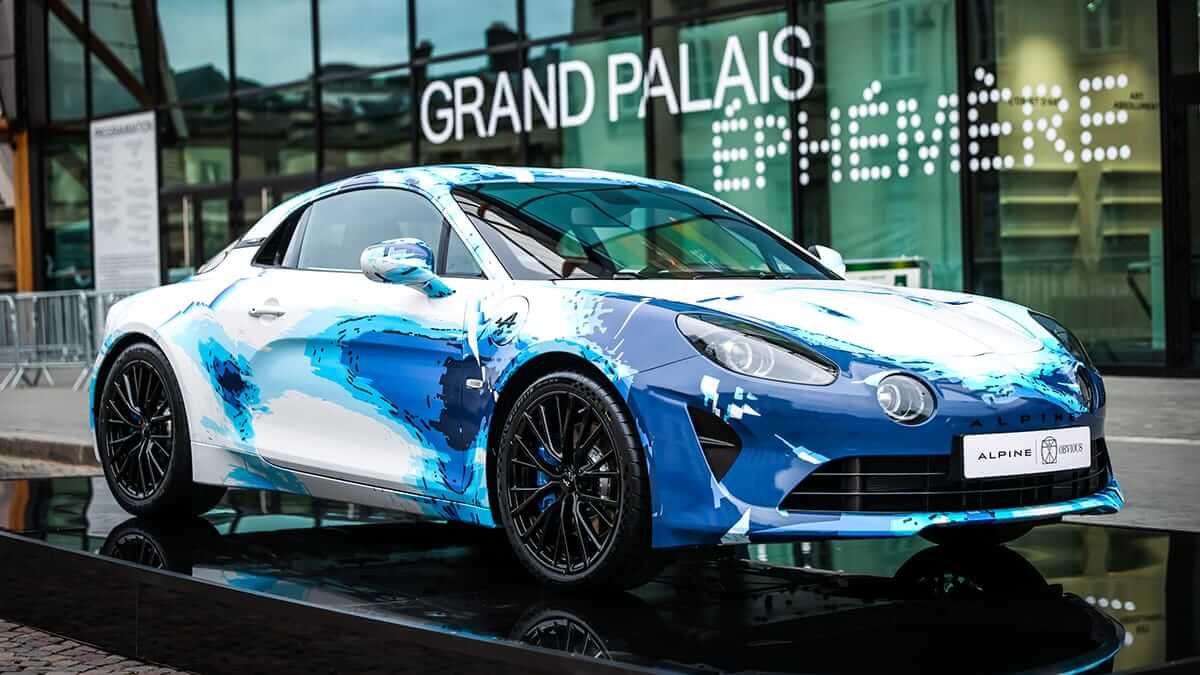 L’Alpine A110 Sastruga réelle