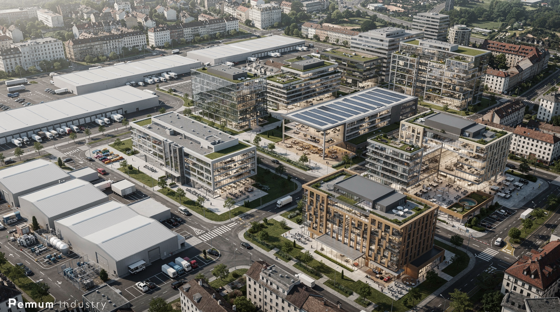 KS Groupe — Ville fictive & marchés