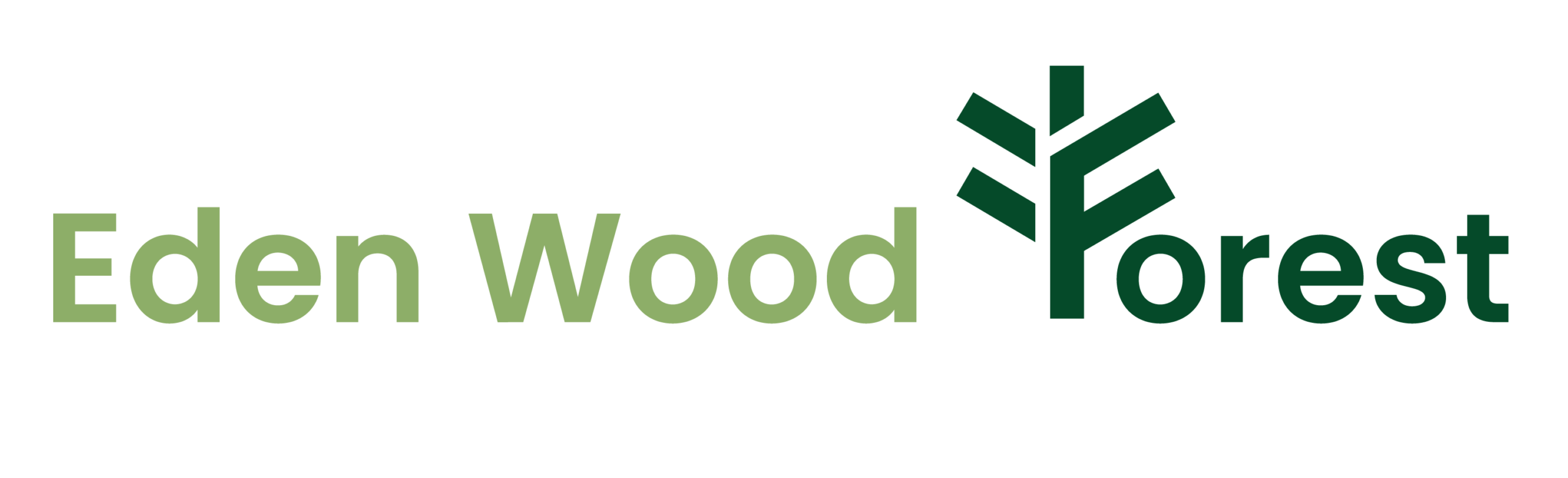 Logo Eden Wood Forest créé par OK3D